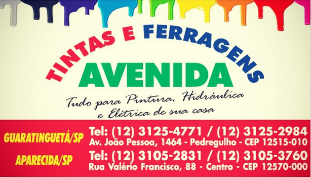 TINTAS E FERRAGENS AVENIDA